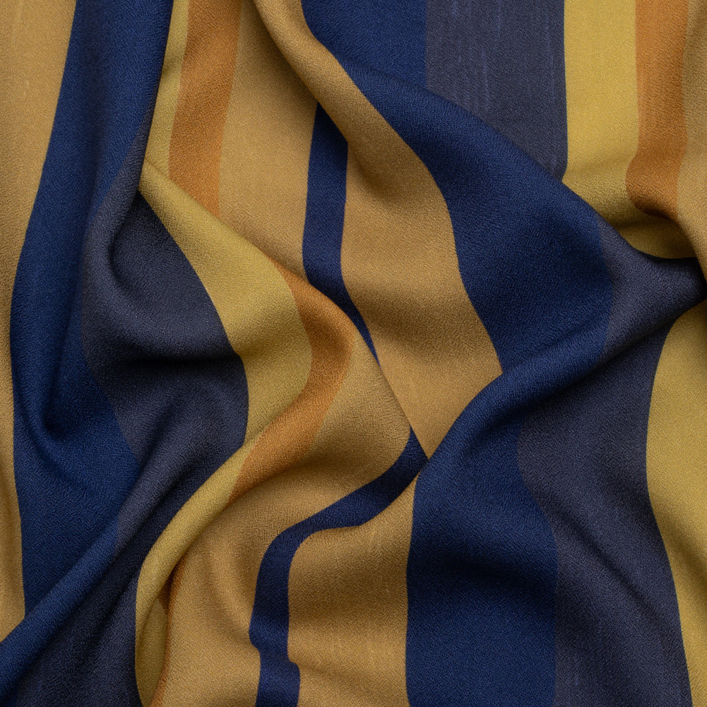 Mood Exclusive Salt Spray Stripes Viscose Crepe Mood Exclusive Salt Spray Stripes Viscose Crepe