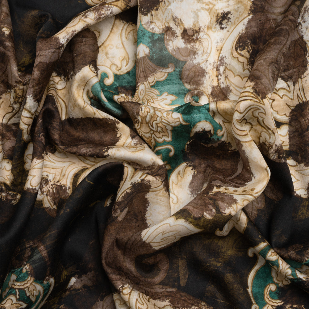 Mood Exclusive Brown Vieux Carre Cotton Voile Mood Exclusive Brown Vieux Carre Cotton Voile