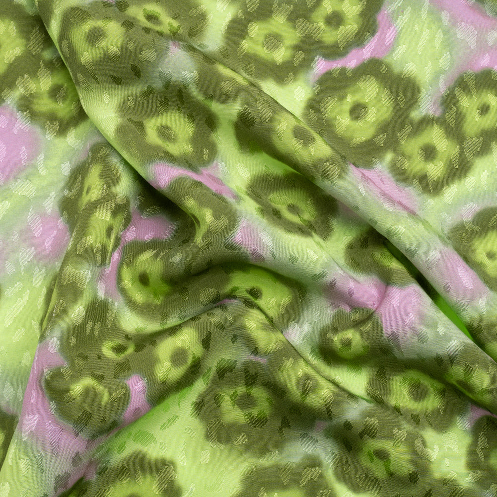 Mood Exclusive Green Garden on the Banks Sustainable Viscose Jacquard Mood Exclusive Green Garden on the Banks Sustainable Viscose Jacquard