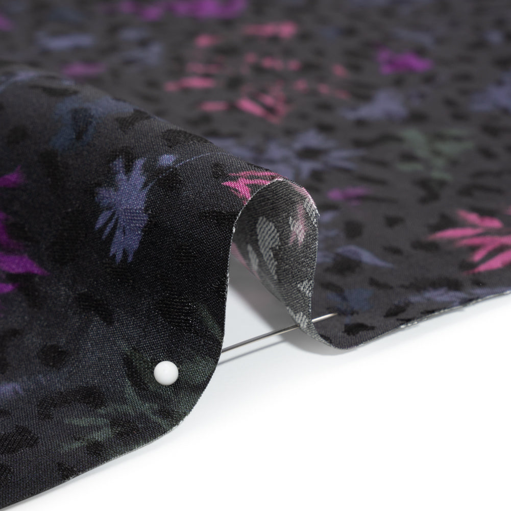 Mood Exclusive Black Serendipitous Saplings Sustainable Viscose Jacquard Folded Mood Exclusive Black Serendipitous Saplings Sustainable Viscose Jacquard Folded