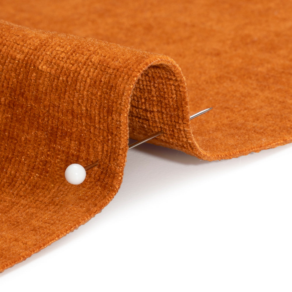 Otta Rust Polyester Chenille Woven Detail Otta Rust Polyester Chenille Woven Detail