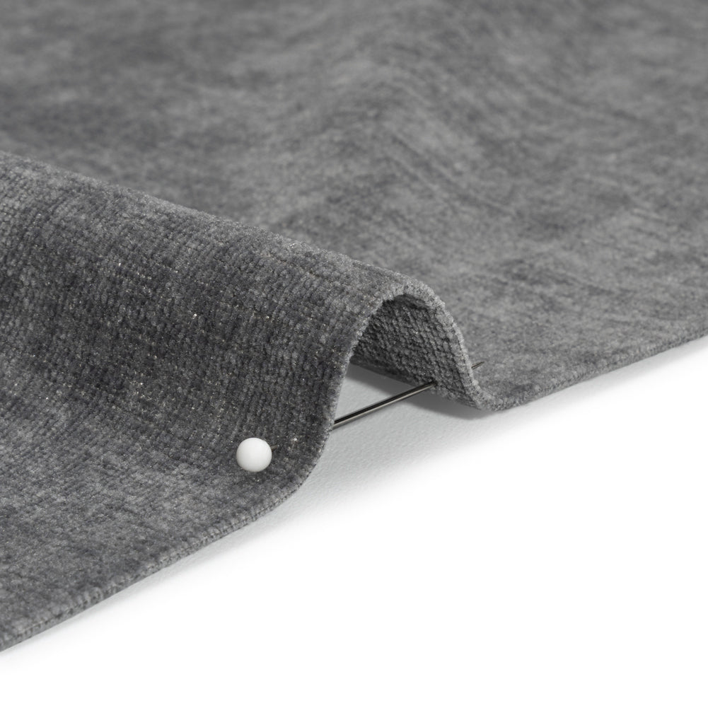 Otta Smoke Polyester Chenille Woven Detail Otta Smoke Polyester Chenille Woven Detail