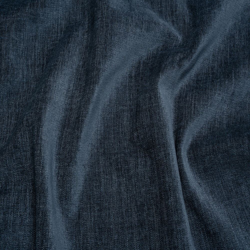 Crypton Indigo Stain Resistant Performance Upholstery Chenille Woven Crypton Indigo Stain Resistant Performance Upholstery Chenille Woven