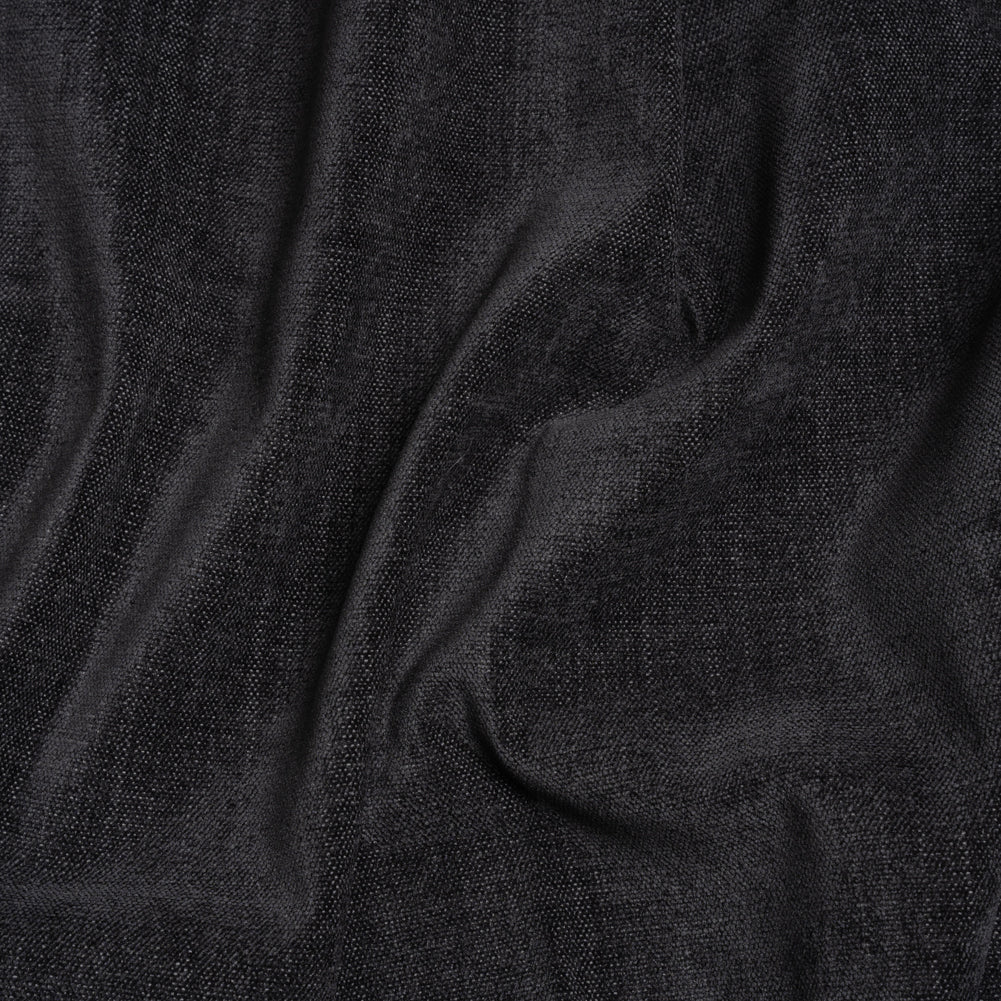 Crypton Ebony Stain Resistant Performance Upholstery Chenille Woven Crypton Ebony Stain Resistant Performance Upholstery Chenille Woven