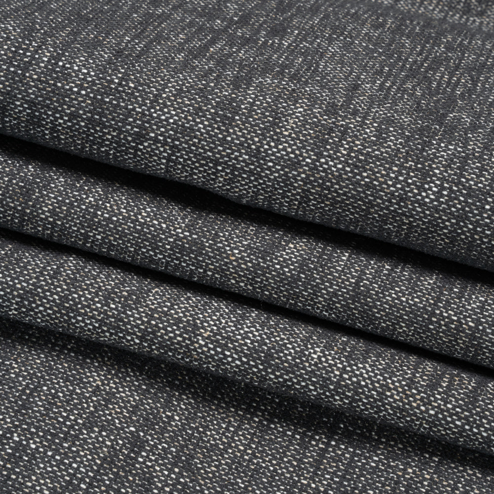 Crypton Charcoal Stain Resistant Polyester and Linen Chenille Upholstery Woven Folded Crypton Charcoal Stain Resistant Polyester and Linen Chenille Upholstery Woven Folded