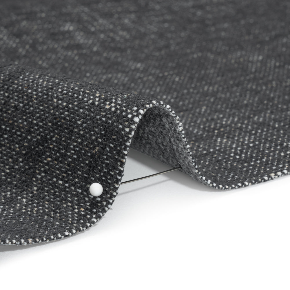 Crypton Charcoal Stain Resistant Polyester and Linen Chenille Upholstery Woven Detail Crypton Charcoal Stain Resistant Polyester and Linen Chenille Upholstery Woven Detail