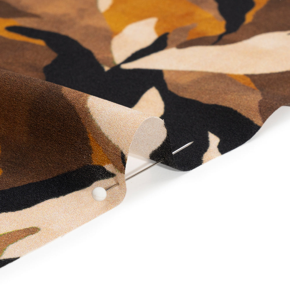 Mood Exclusive Brown Drowsy in Daintree Lightweight Polyester Crepe Detail Mood Exclusive Brown Drowsy in Daintree Lightweight Polyester Crepe Detail