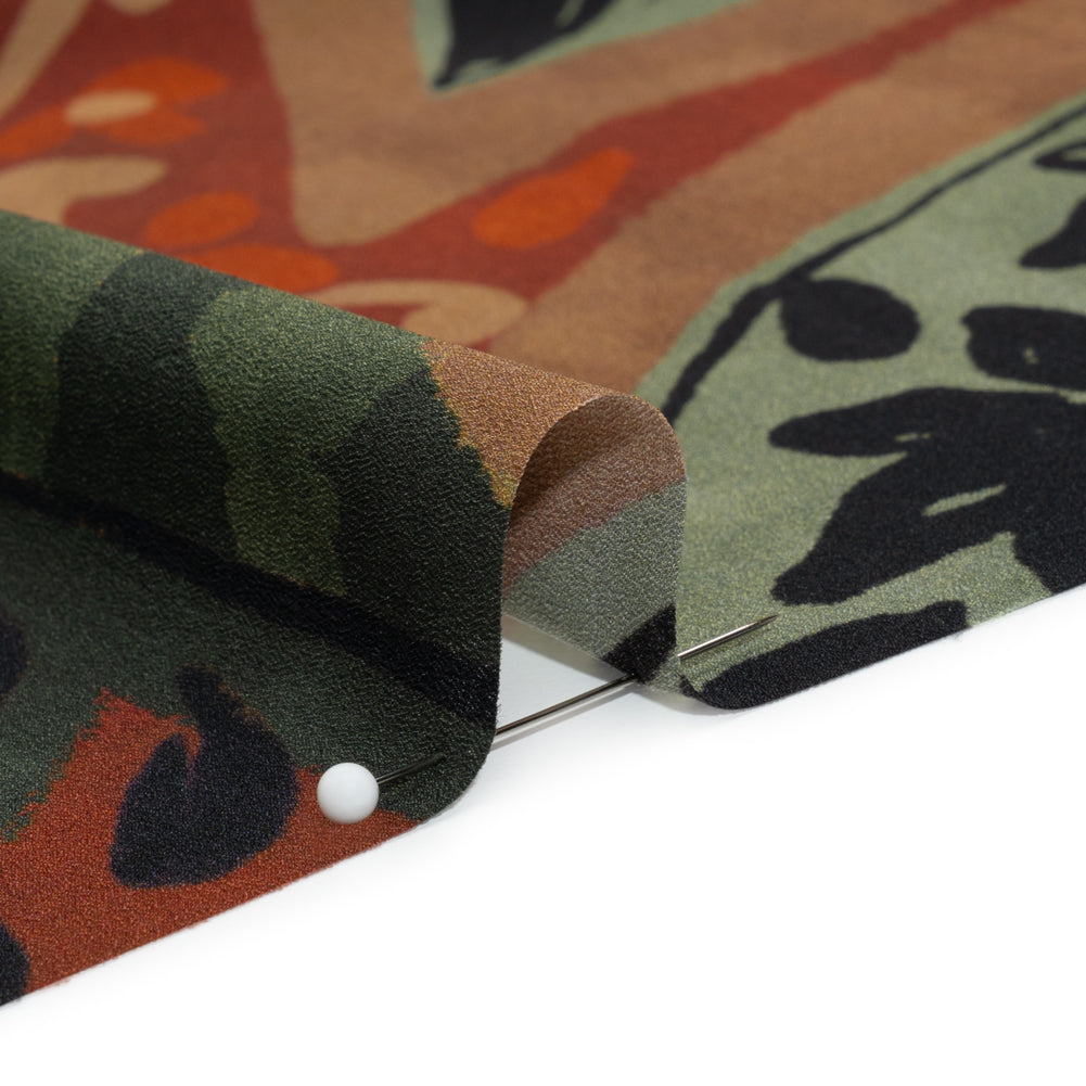 Mood Exclusive Rust Vine Time Lightweight Recycled Polyester Crepe Detail Mood Exclusive Rust Vine Time Lightweight Recycled Polyester Crepe Detail