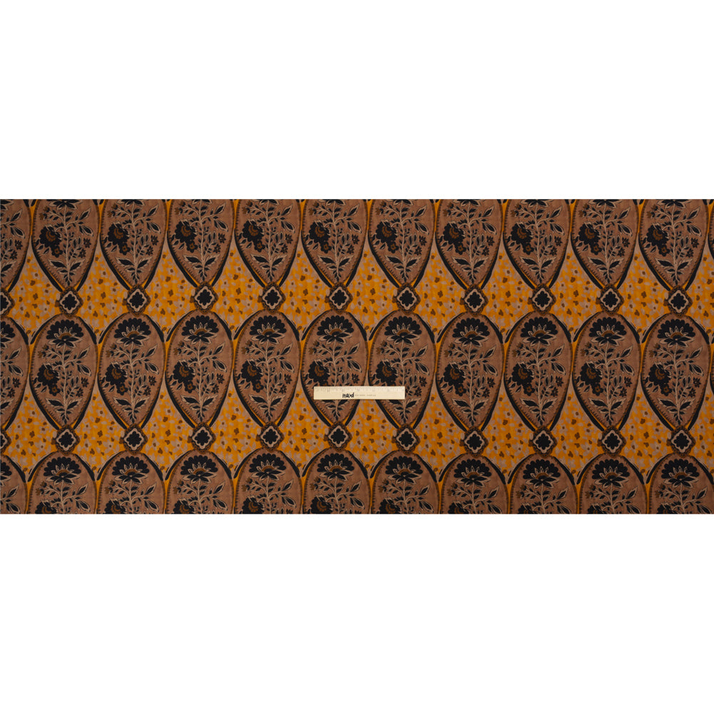 Mood Exclusive Brown Vale of Victoria Lightweight Polyester Crepe Full Mood Exclusive Brown Vale of Victoria Lightweight Polyester Crepe Full