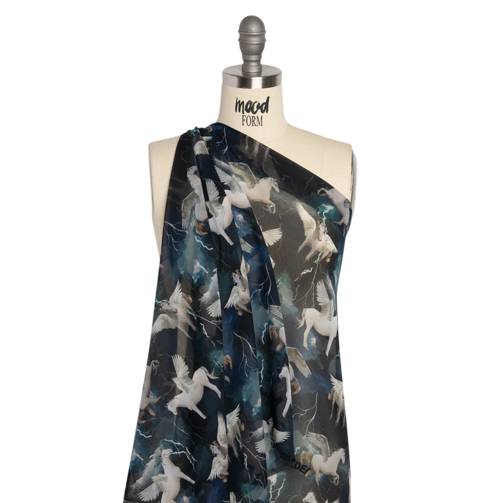 Mood Exclusive Sky Stead Viscose Chiffon Detail Mood Exclusive Sky Stead Viscose Chiffon Detail