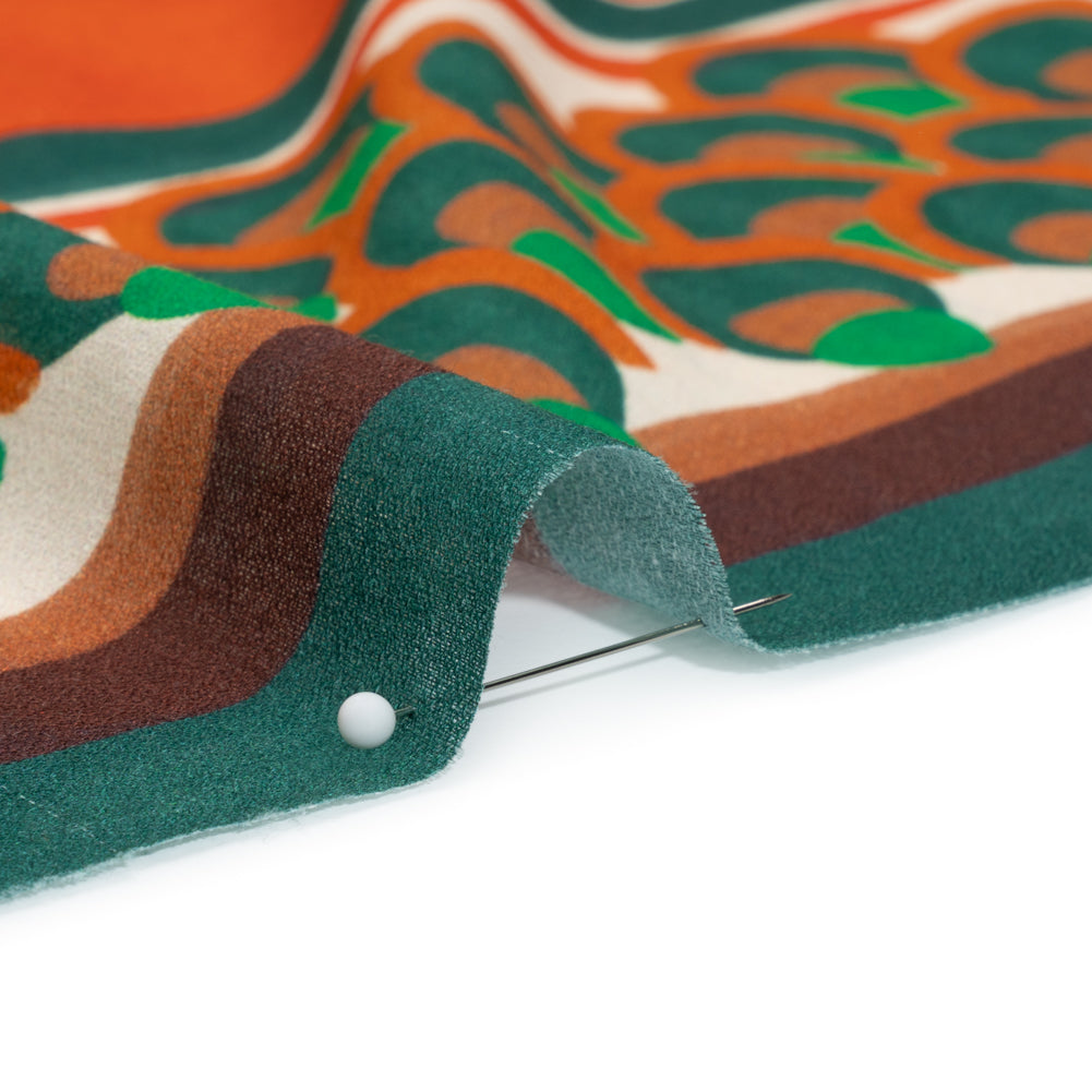 Mood Exclusive Earth Building Blocks Cotton Crepe Panel Detail Mood Exclusive Earth Building Blocks Cotton Crepe Panel Detail