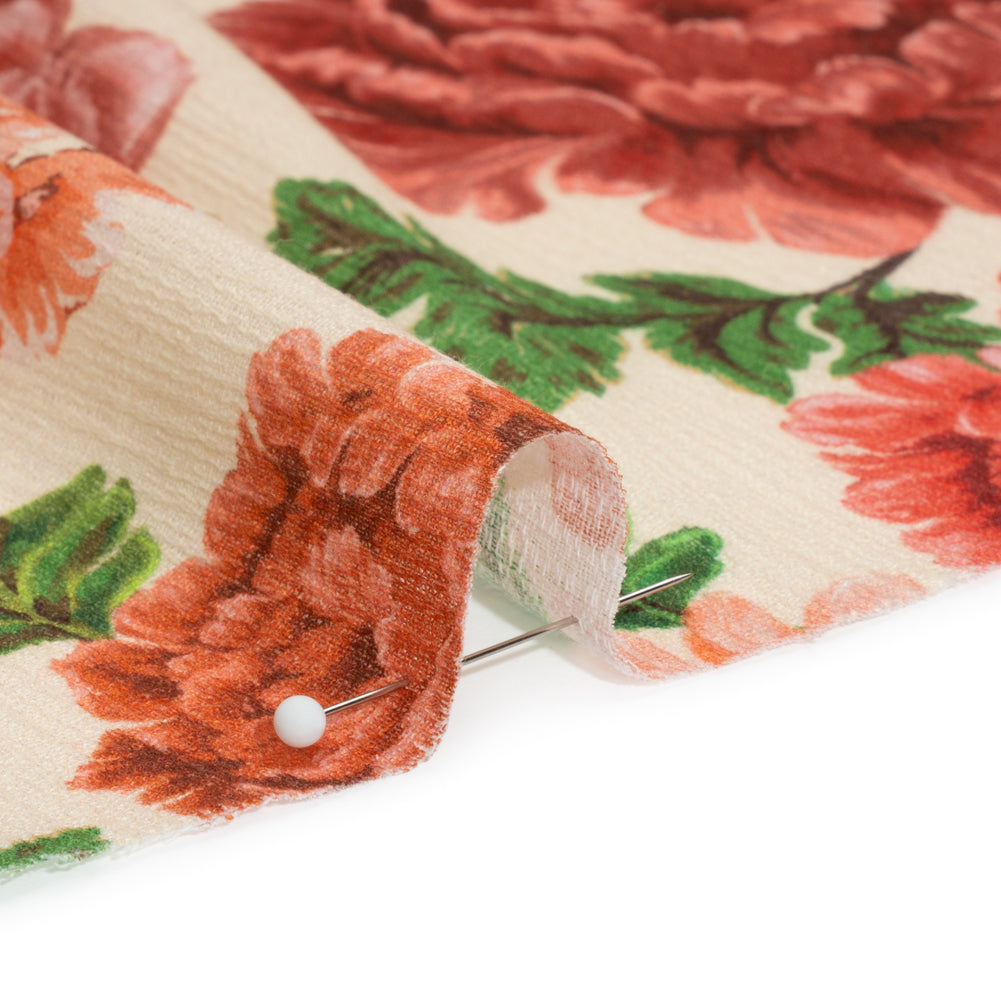 Mood Exclusive Cream Fluent in Love Slubbed Gauzy Cotton Woven Detail Mood Exclusive Cream Fluent in Love Slubbed Gauzy Cotton Woven Detail