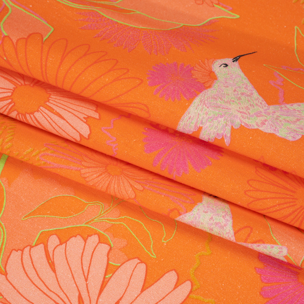 Mood Exclusive Hummingbird Heart Linen and Cotton Woven Folded Mood Exclusive Hummingbird Heart Linen and Cotton Woven Folded