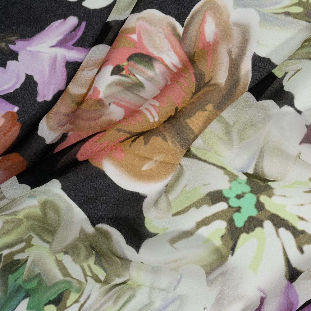 Mood Exclusive Peach Aromatic Affections Viscose Chiffon Mood Exclusive Peach Aromatic Affections Viscose Chiffon