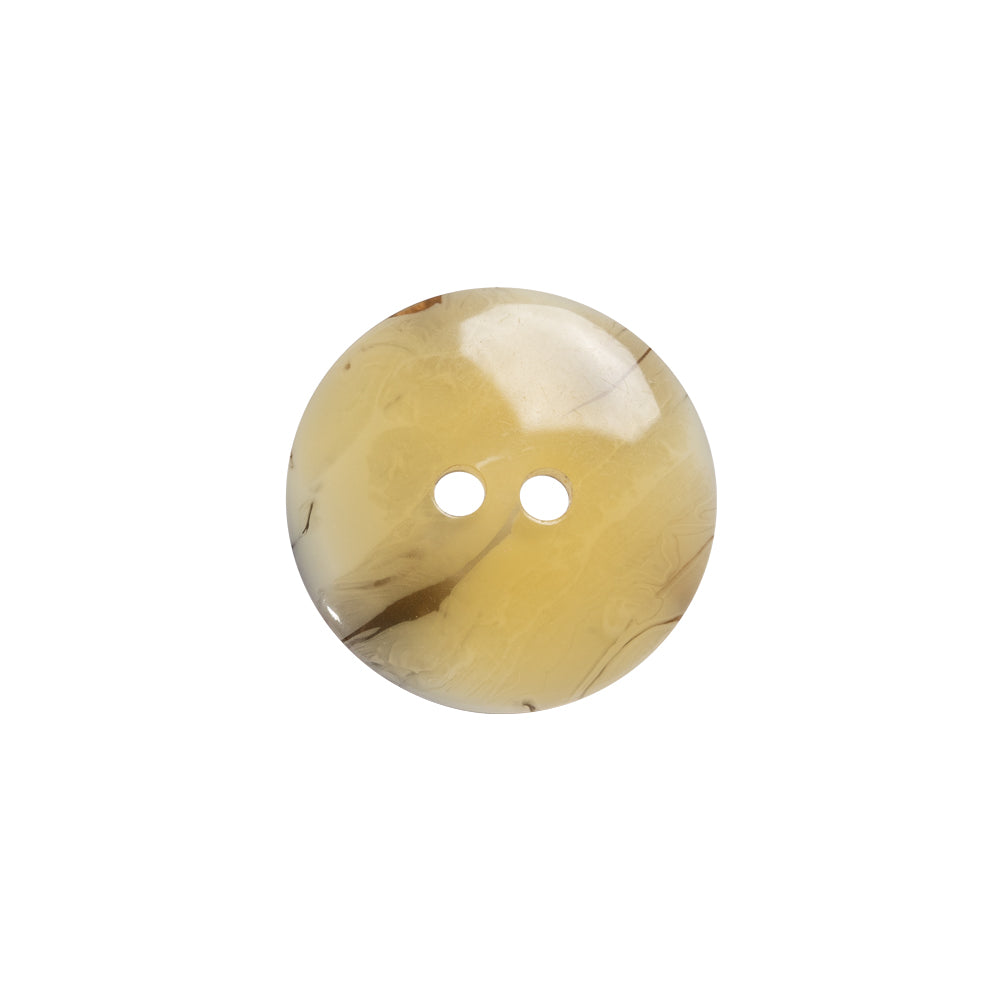 Italian Brown and Beige Abstract 2-Hole Plastic Button - 27L/17mm Detail Italian Brown and Beige Abstract 2-Hole Plastic Button - 27L/17mm Detail