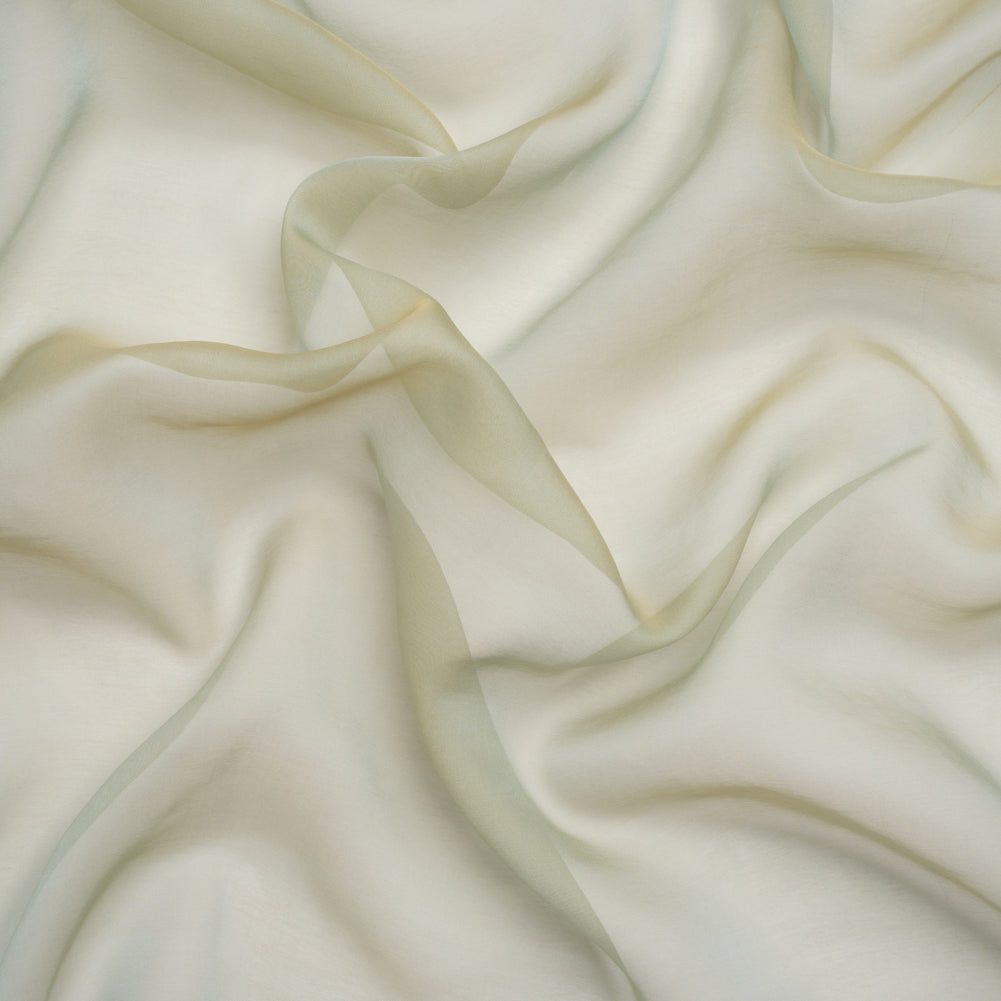 Chiffon-Like Silk Voile - Gray and Tan Iridescent - Adelaide Collection Chiffon-Like Silk Voile - Gray and Tan Iridescent - Adelaide Collection