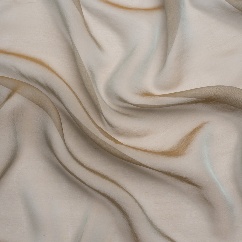 Chiffon-Like Silk Voile - Taupe Iridescent - Adelaide Collection Chiffon-Like Silk Voile - Taupe Iridescent - Adelaide Collection