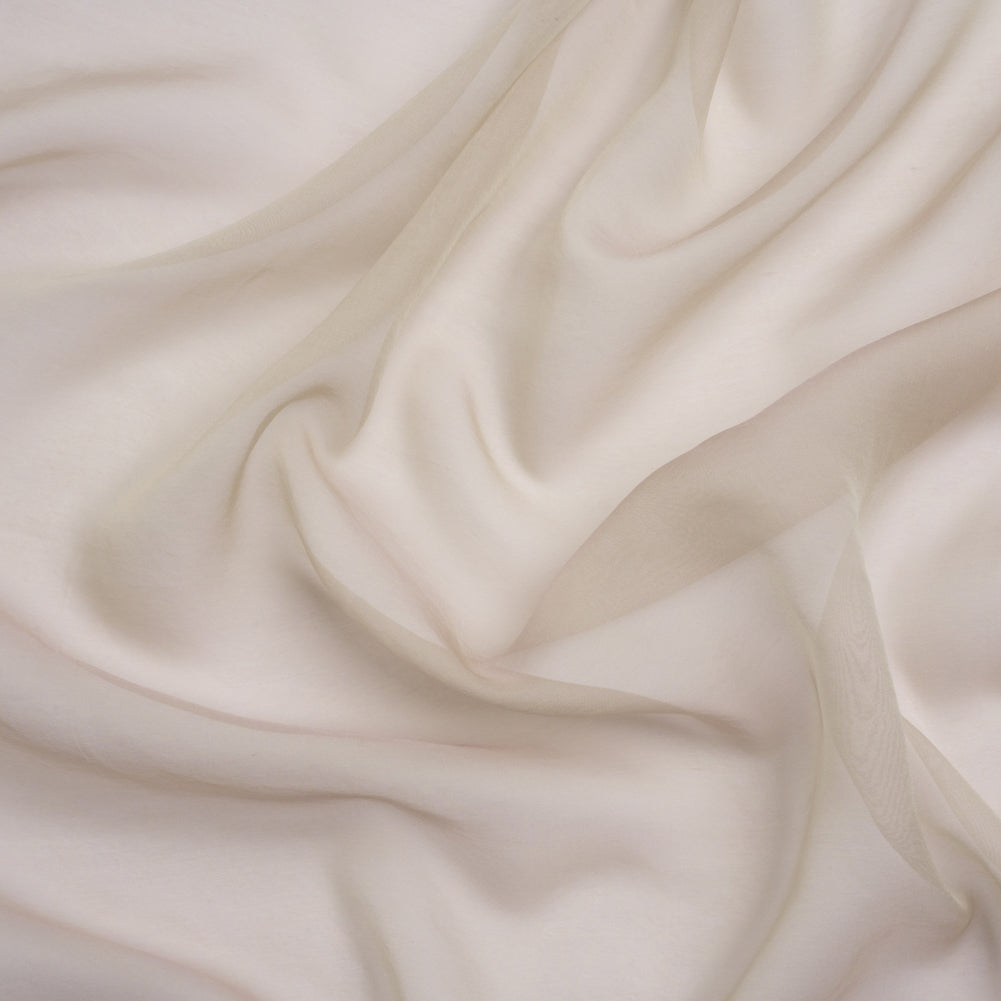 Chiffon-Like Silk Voile - Light Beige - Adelaide Collection Chiffon-Like Silk Voile - Light Beige - Adelaide Collection