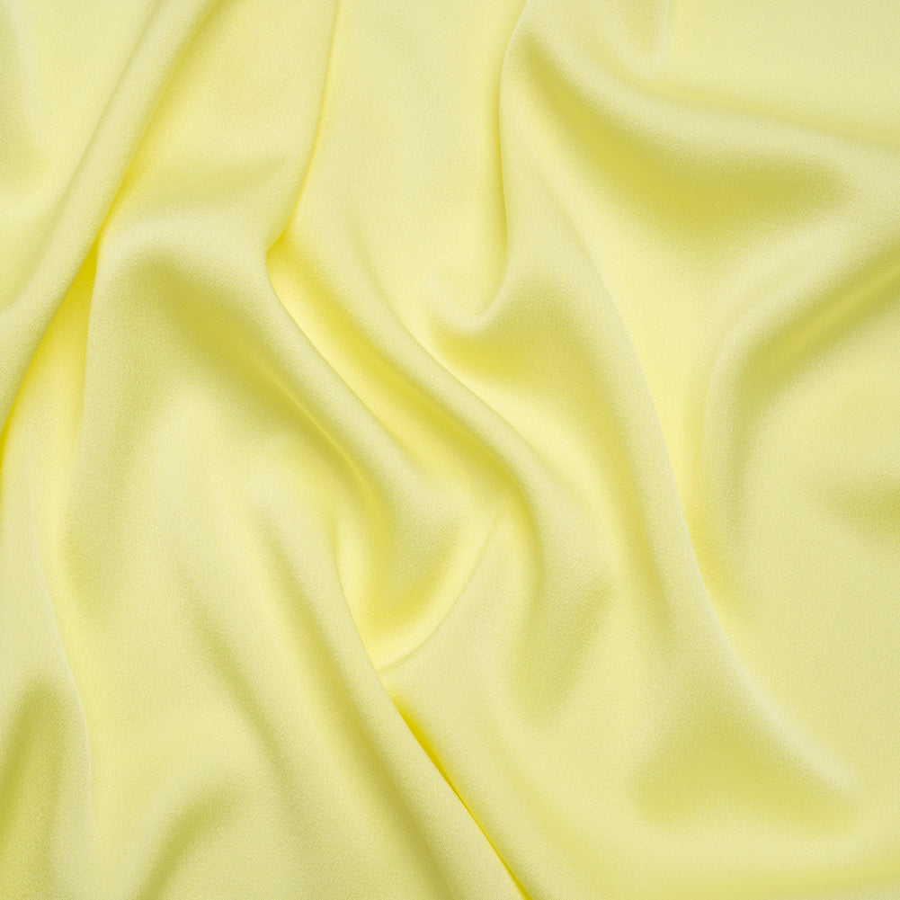 Alex Perry Pastel Yellow Crepe Back Satin Alex Perry Pastel Yellow Crepe Back Satin
