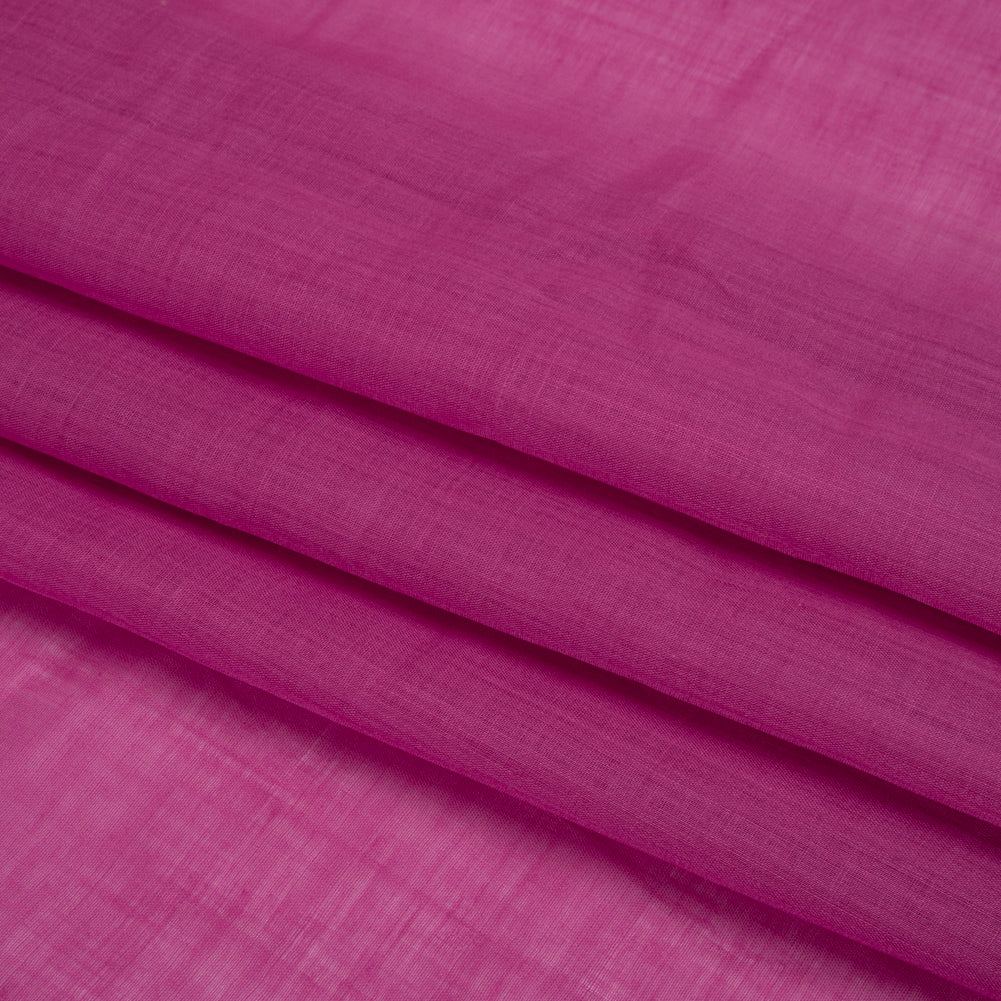 Famous Australian Designer Fuchsia Lightweight Ramie Woven Folded Famous Australian Designer Fuchsia Lightweight Ramie Woven Folded