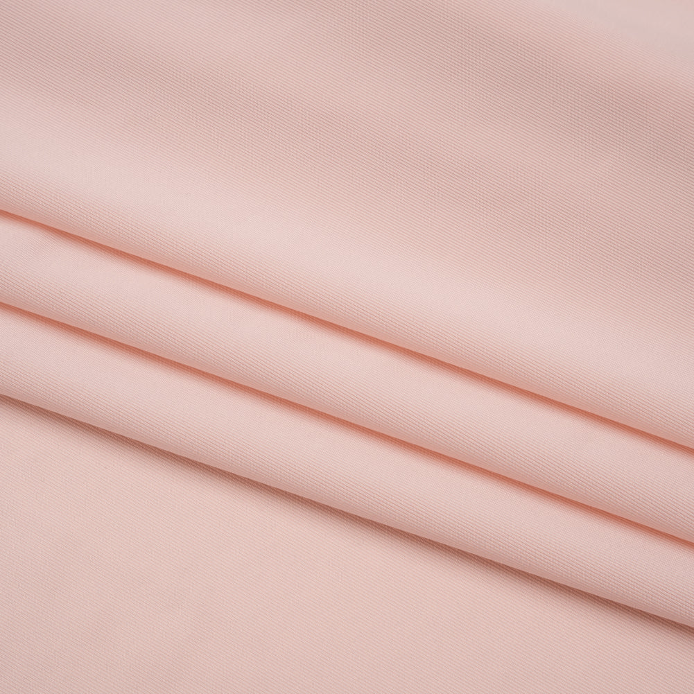 Famous Australian Designer Light Pink Stretch Polyester Jersey Folded Famous Australian Designer Light Pink Stretch Polyester Jersey Folded