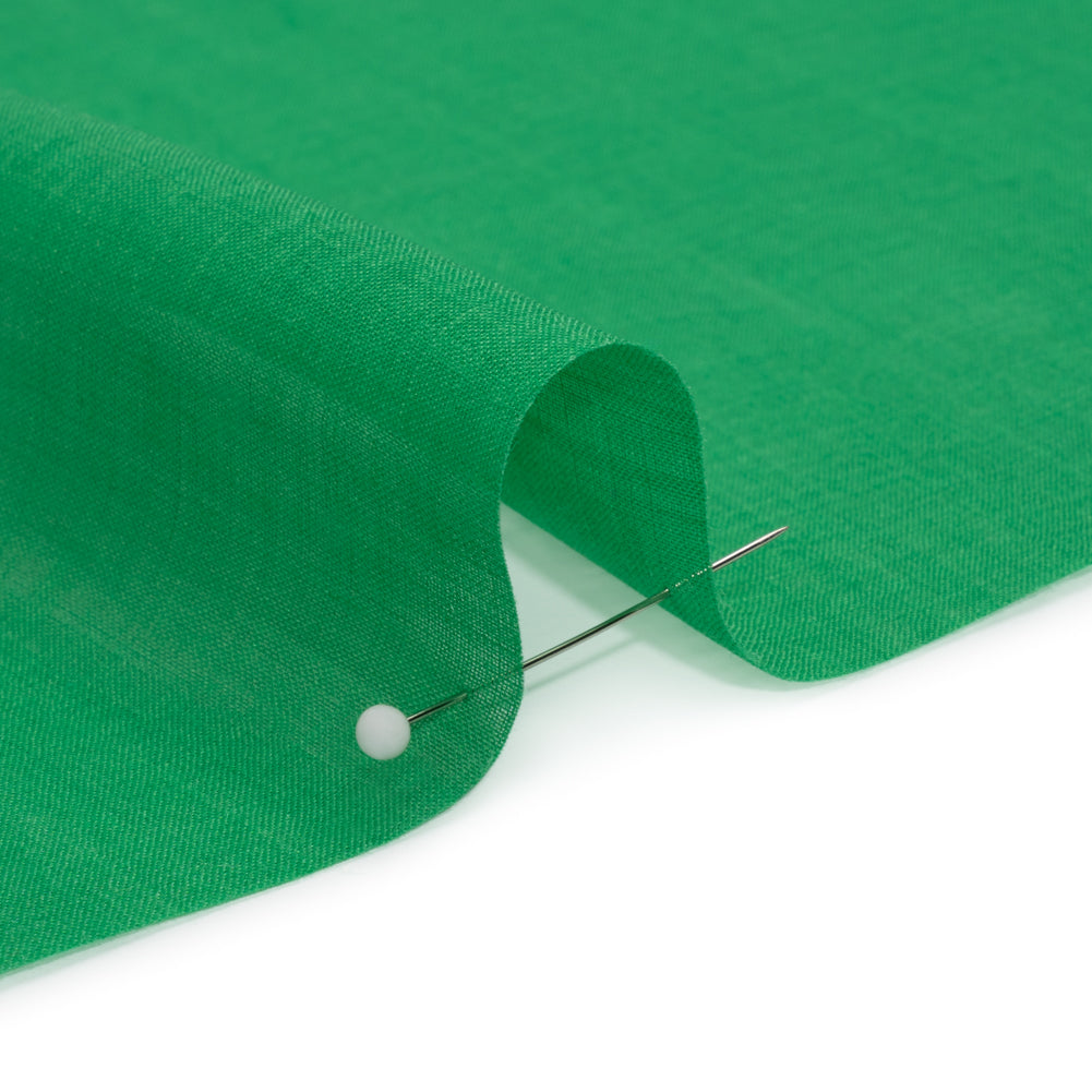 Famous Australian Designer Kelly Green Lightweight Ramie Woven Detail Famous Australian Designer Kelly Green Lightweight Ramie Woven Detail