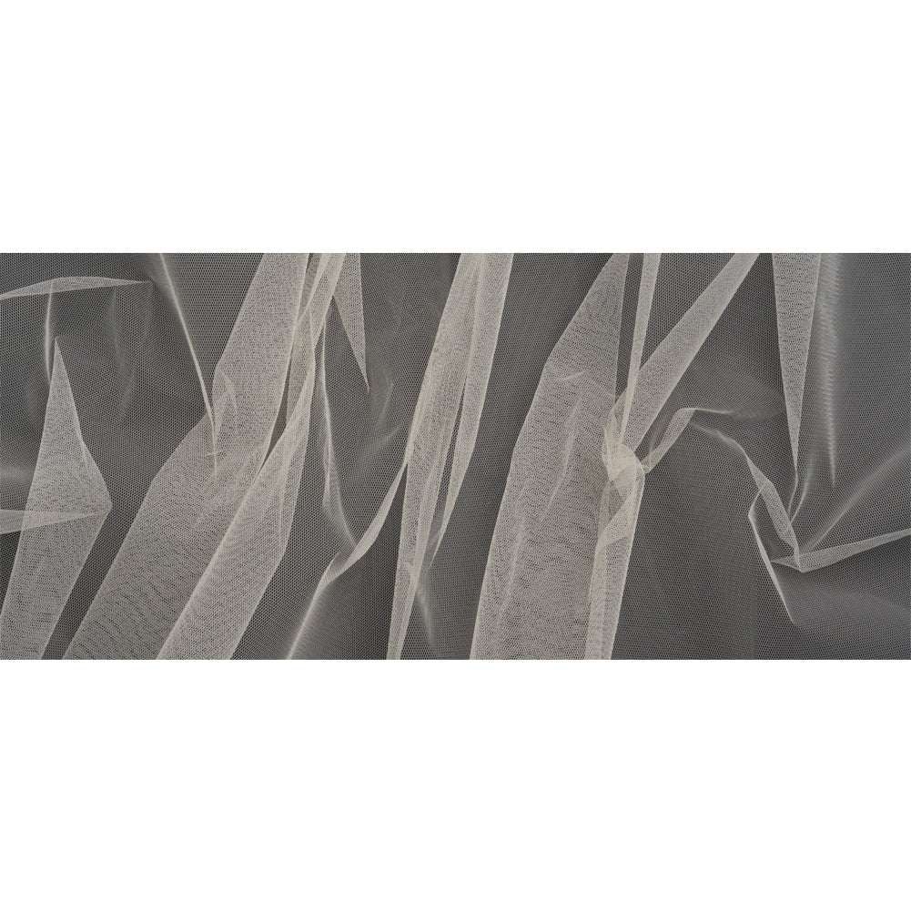 Famous Australian Designer Cream Stiff Polyester Tulle Full Famous Australian Designer Cream Stiff Polyester Tulle Full