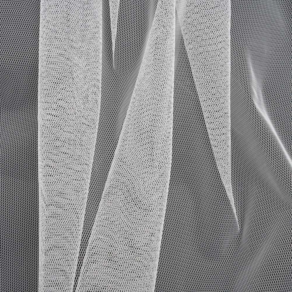 Famous Australian Designer White Polyester Tulle Famous Australian Designer White Polyester Tulle