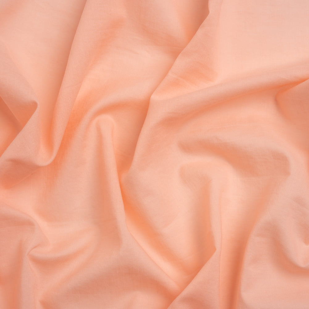 Famous Australian Designer Shell Pink Cotton Voile Famous Australian Designer Shell Pink Cotton Voile