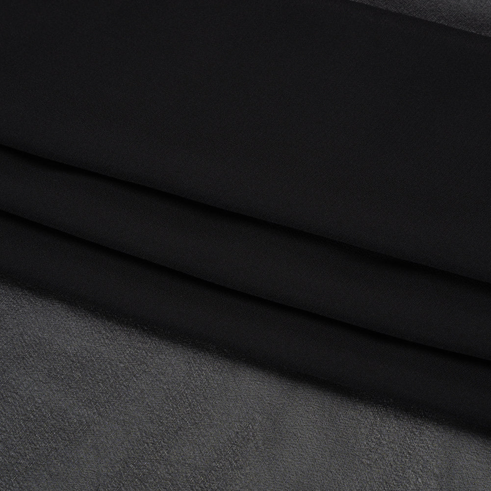 Famous Australian Designer Ink Viscose Georgette Folded Famous Australian Designer Ink Viscose Georgette Folded