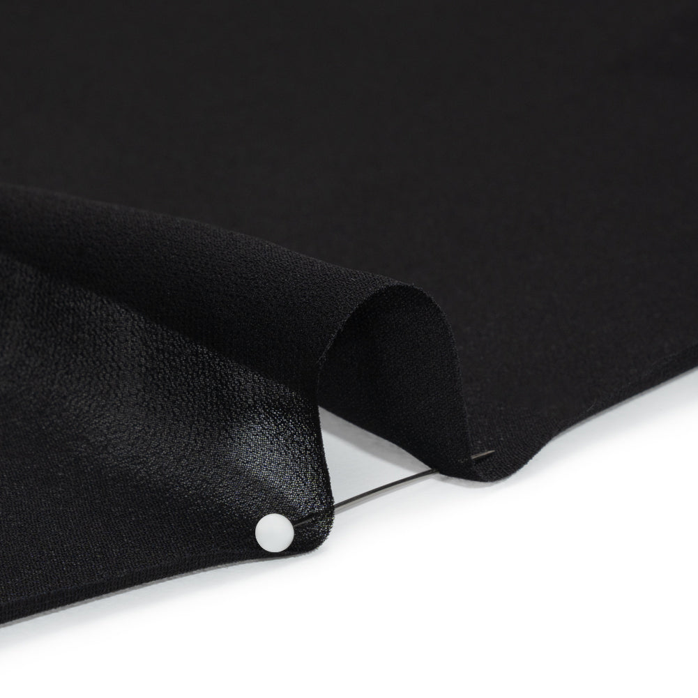 Famous Australian Designer Ink Viscose Georgette Detail Famous Australian Designer Ink Viscose Georgette Detail