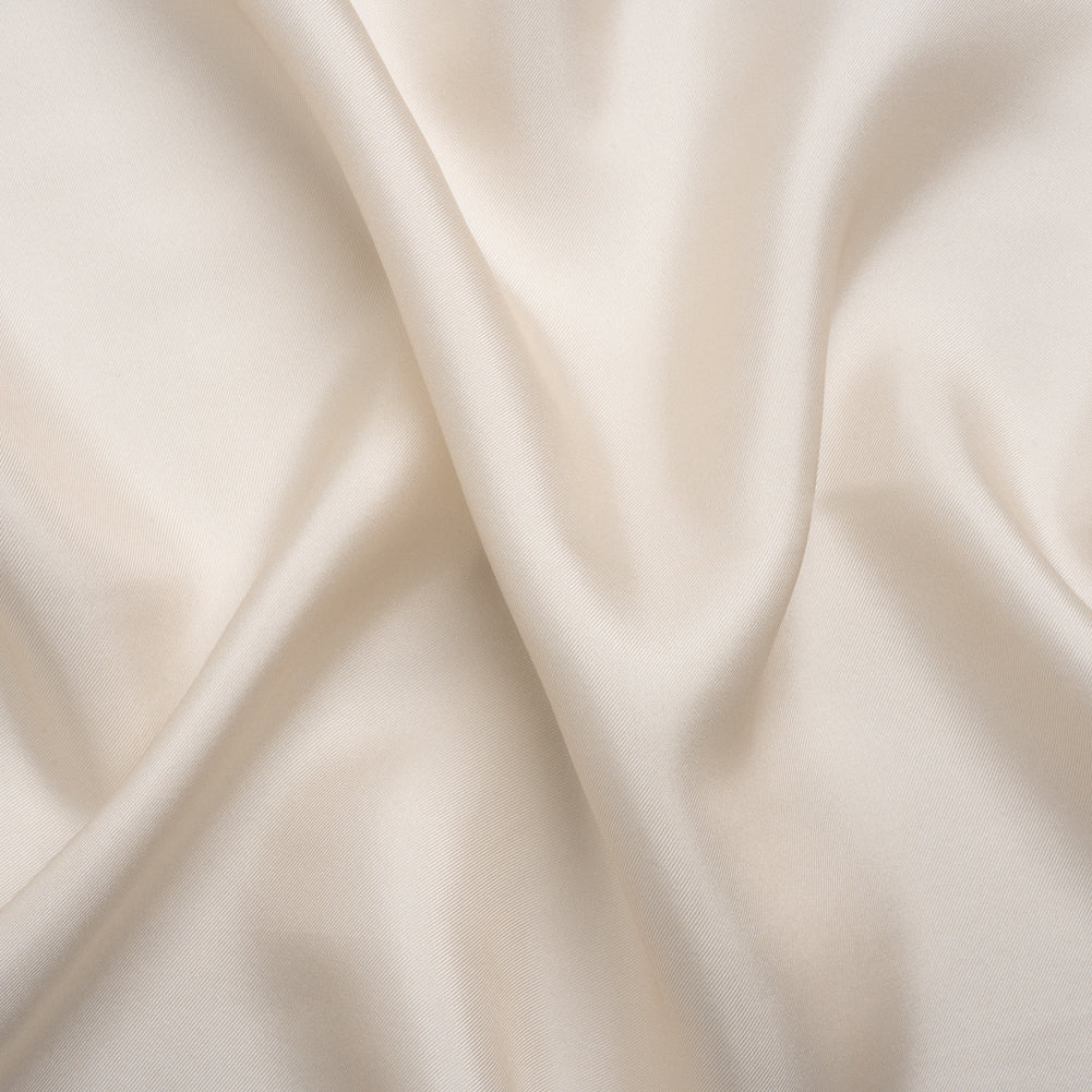 Famous Australian Designer Off White Silk Twill Famous Australian Designer Off White Silk Twill