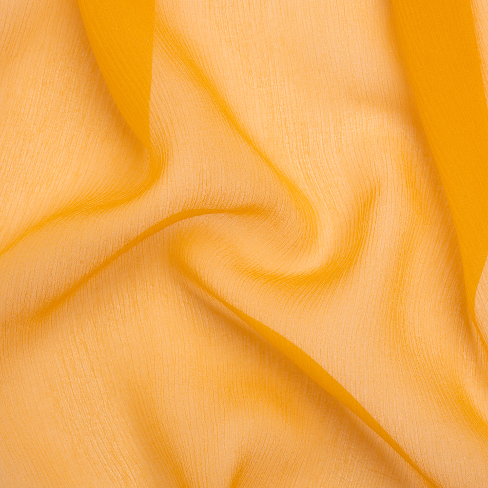 Famous Australian Designer Mango Crinkled Silk Georgette Famous Australian Designer Mango Crinkled Silk Georgette