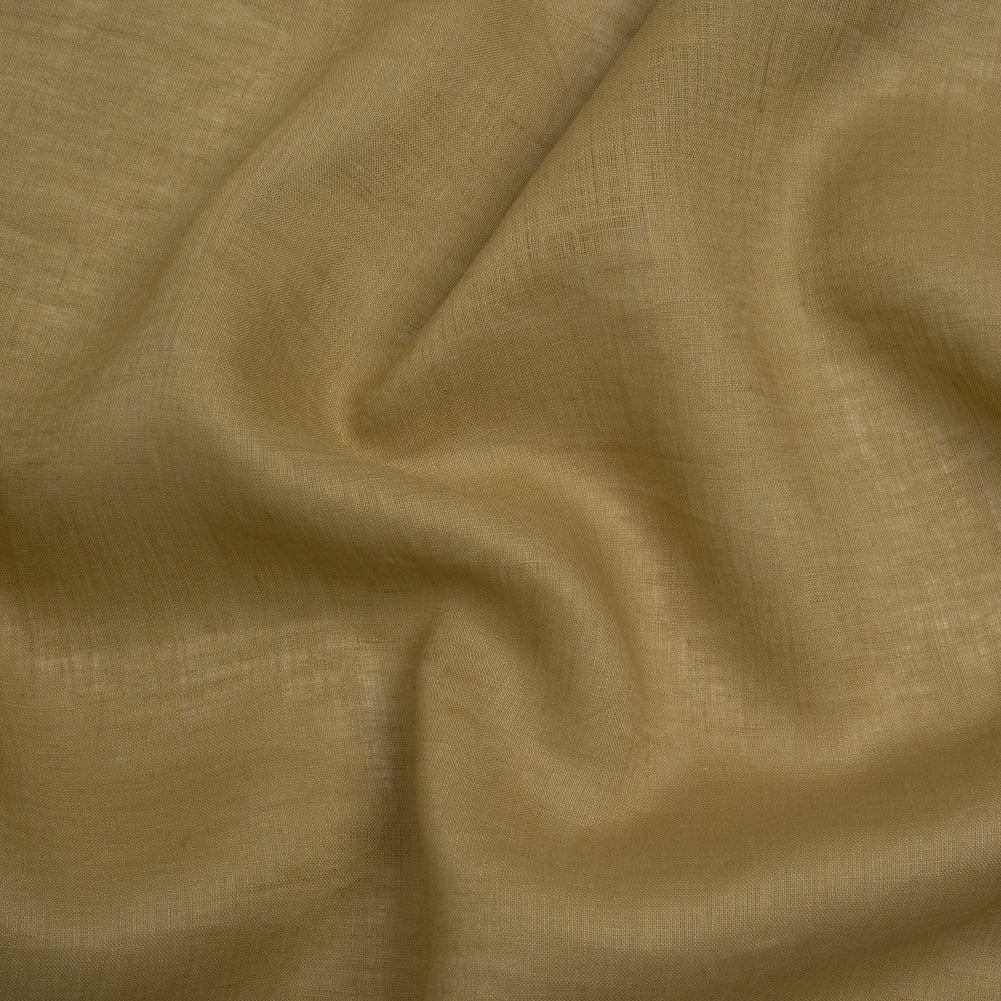 Famous Australian Designer Light Olive Lightweight Linen Woven Famous Australian Designer Light Olive Lightweight Linen Woven