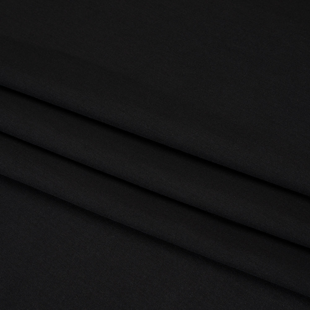 Famous Australian Designer Black Drapey Polyester Woven Folded Famous Australian Designer Black Drapey Polyester Woven Folded