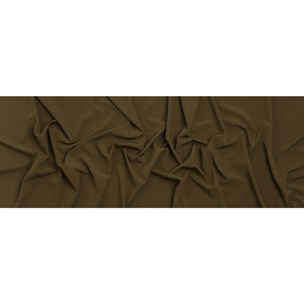 Famous Australian Designer Dark Olive Stretch Polyester Lining Full Famous Australian Designer Dark Olive Stretch Polyester Lining Full
