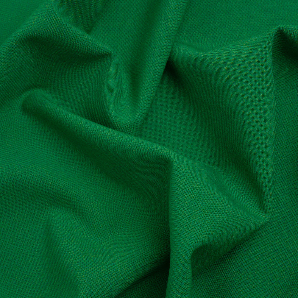 Famous Australian Designer Green Stretch Wool and Polyester Suiting Famous Australian Designer Green Stretch Wool and Polyester Suiting