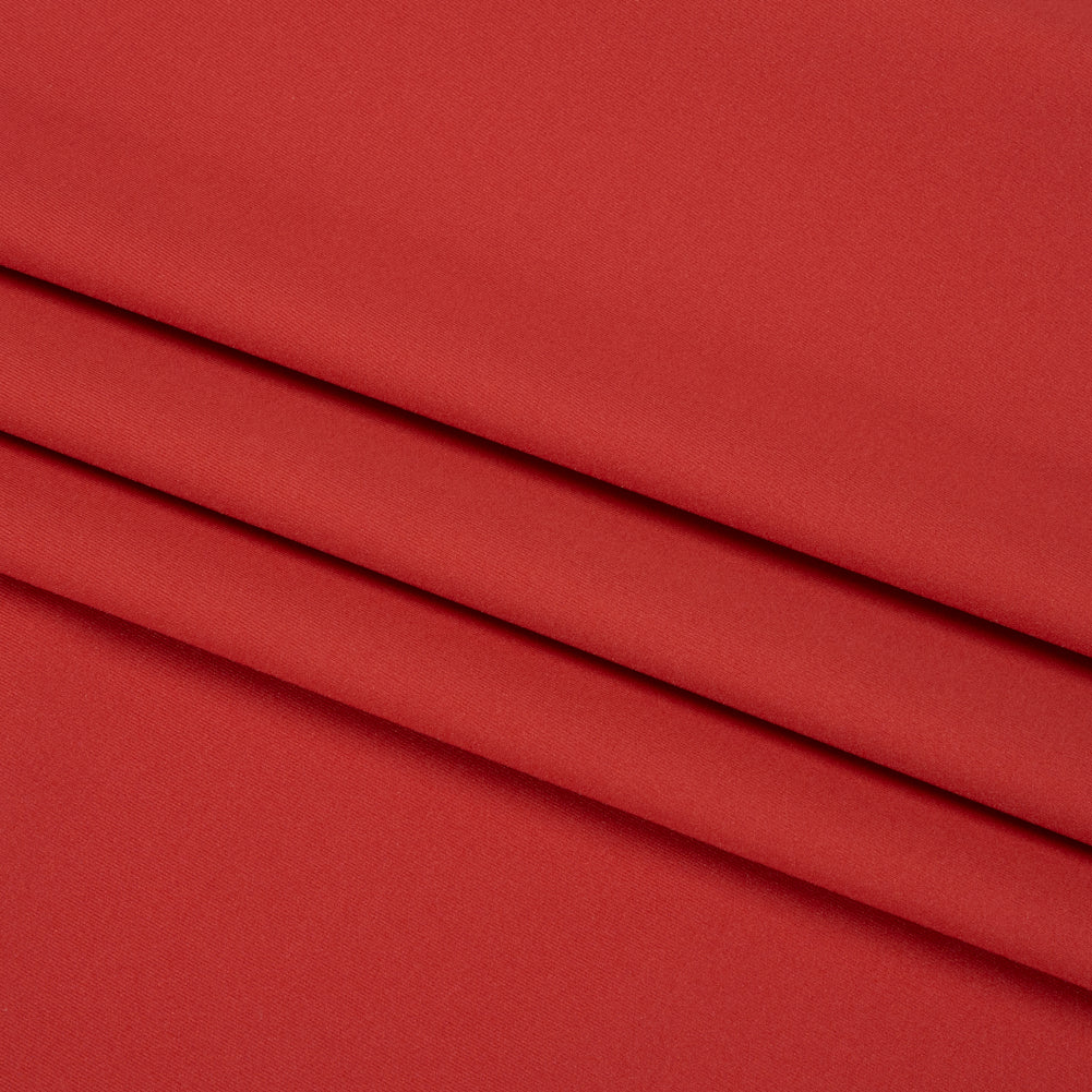 Famous Australian Designer Red Stretch Polyamide Interlock Knit Folded Famous Australian Designer Red Stretch Polyamide Interlock Knit Folded
