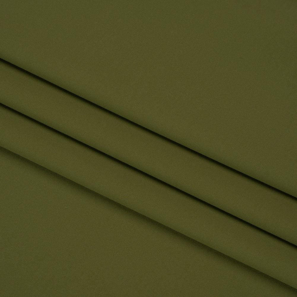 Famous Australian Designer Chive Stretch Polyamide Interlock Knit Folded Famous Australian Designer Chive Stretch Polyamide Interlock Knit Folded