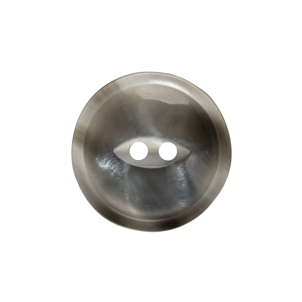 Plastic 2-Hole Button - 36L/23mm - Translucent Gray Swirl Plastic 2-Hole Button - 36L/23mm - Translucent Gray Swirl