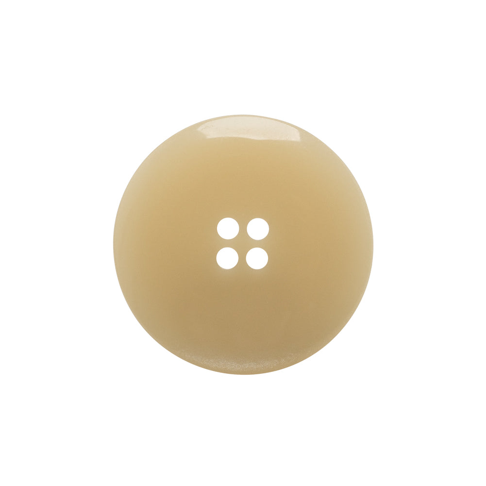 Plastic 4-Hole Button - 36L/23mm - Ivory, Pink and Green Iridescent Shimmer Saucer - Made in Italy - Detail Plastic 4-Hole Button - 36L/23mm - Ivory, Pink and Green Iridescent Shimmer Saucer - Made in Italy - Detail