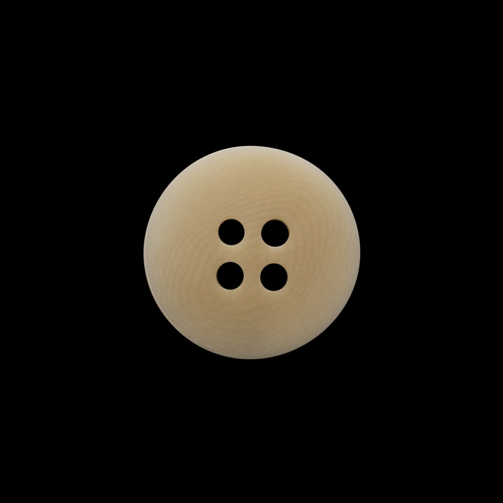 Plastic 4-Hole Button - 28L/18mm - Ivory and Beige Subtle Ombre Plastic 4-Hole Button - 28L/18mm - Ivory and Beige Subtle Ombre