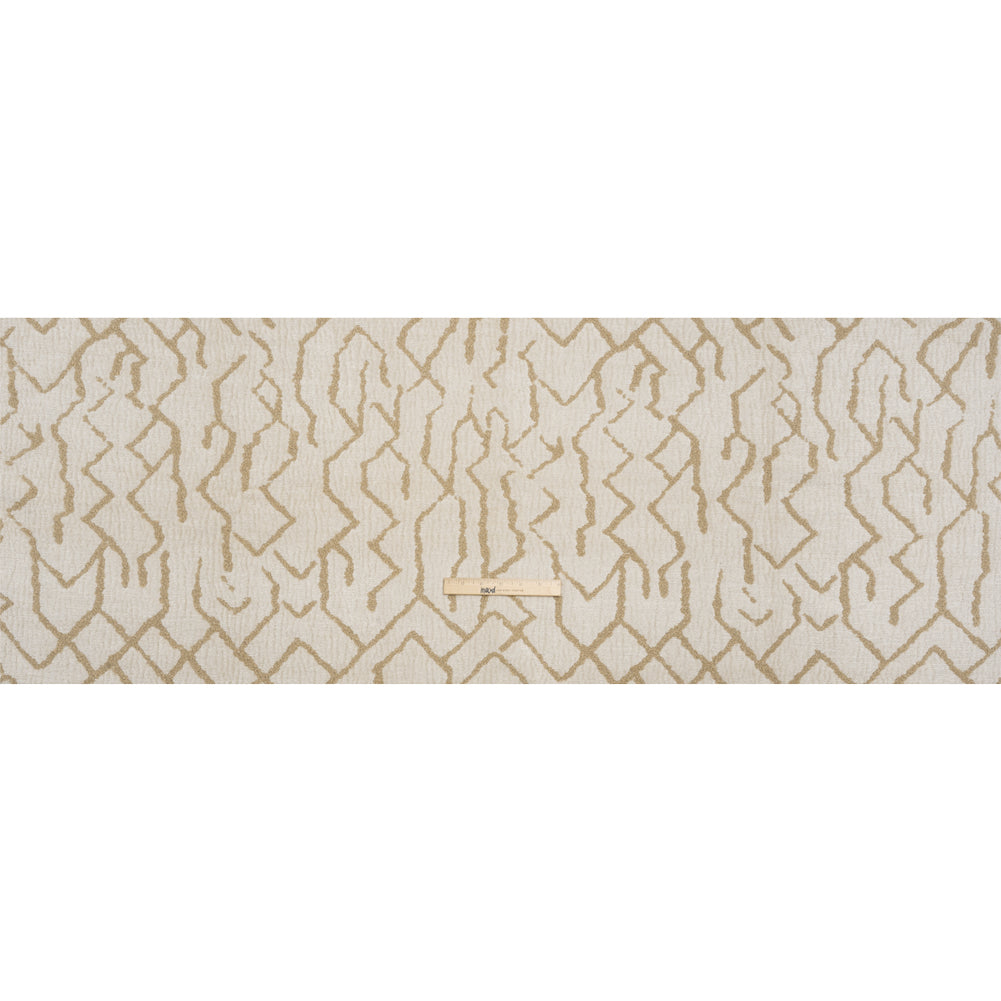 Sandstone Abstract Lines Chenille and Boucle Upholstery Jacquard Full Sandstone Abstract Lines Chenille and Boucle Upholstery Jacquard Full
