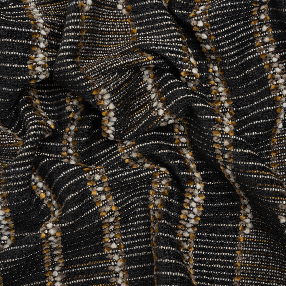 Mudstone Stripes and Ladders Chenille Woven Mudstone Stripes and Ladders Chenille Woven