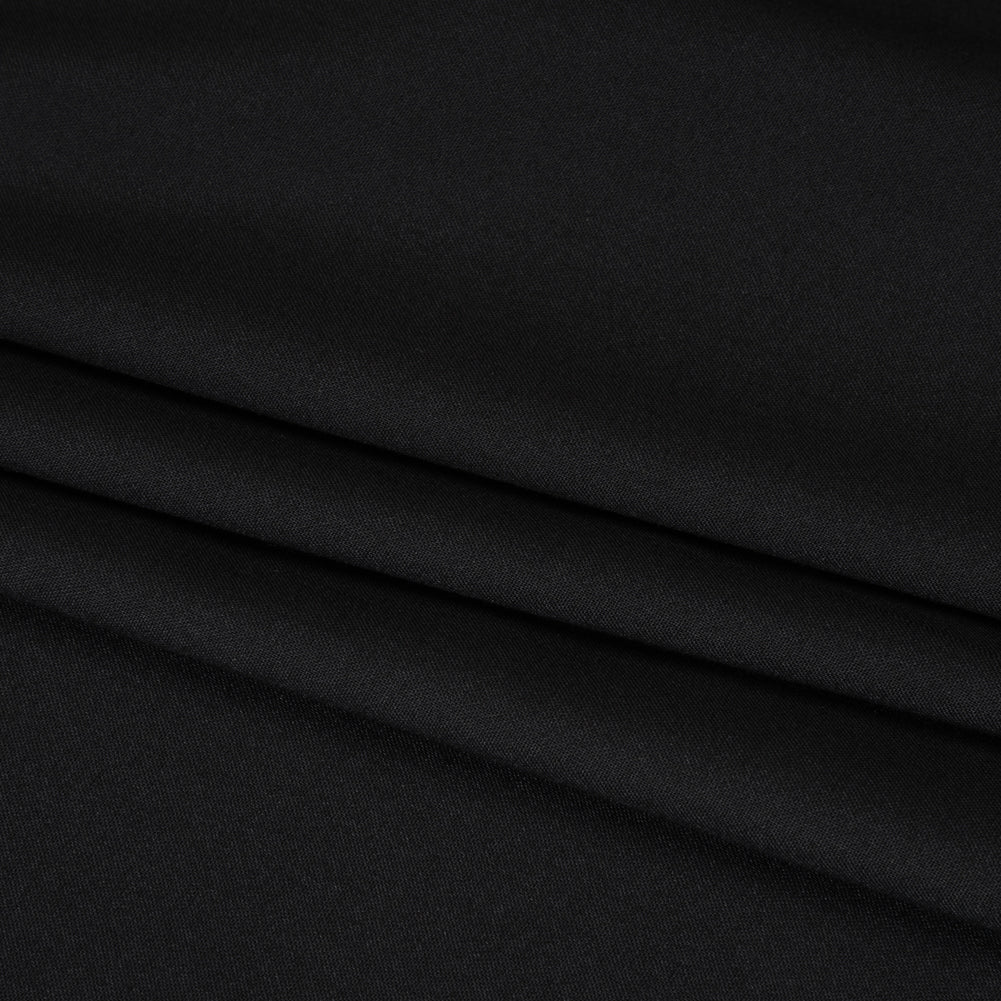 Lightweight Rayon Challis - Black - Baja Collection - Folded Lightweight Rayon Challis - Black - Baja Collection - Folded