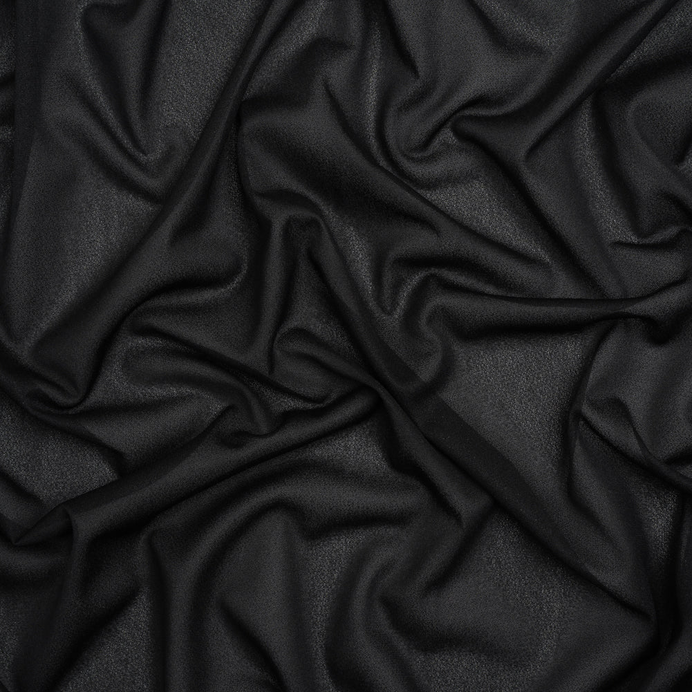 Medium Weight Knit Fusible Interlining, Single Sided - Black Medium Weight Knit Fusible Interlining, Single Sided - Black
