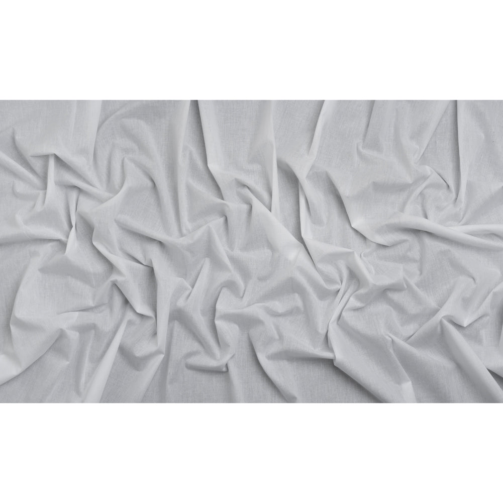 Woven Fusible Cotton Interlining, Single Sided by Helmut Lang - White Full Woven Fusible Cotton Interlining, Single Sided by Helmut Lang - White Full