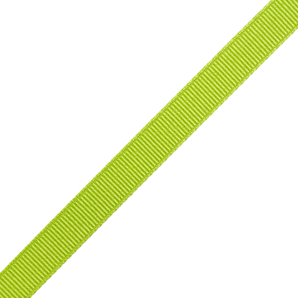 Grosgrain Ribbon - 10mm - Green - Folded Grosgrain Ribbon - 10mm - Green - Folded