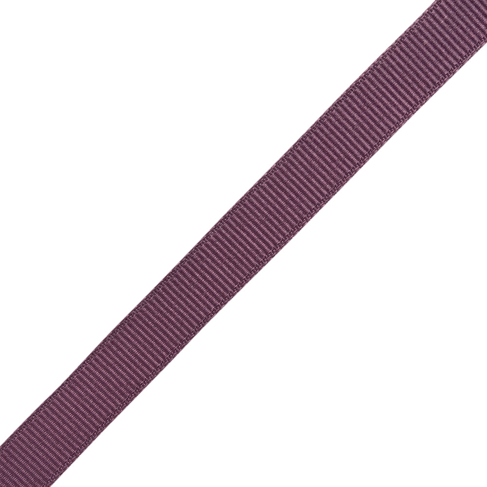 Grosgrain Ribbon - 10mm - Mauve - Folded Grosgrain Ribbon - 10mm - Mauve - Folded