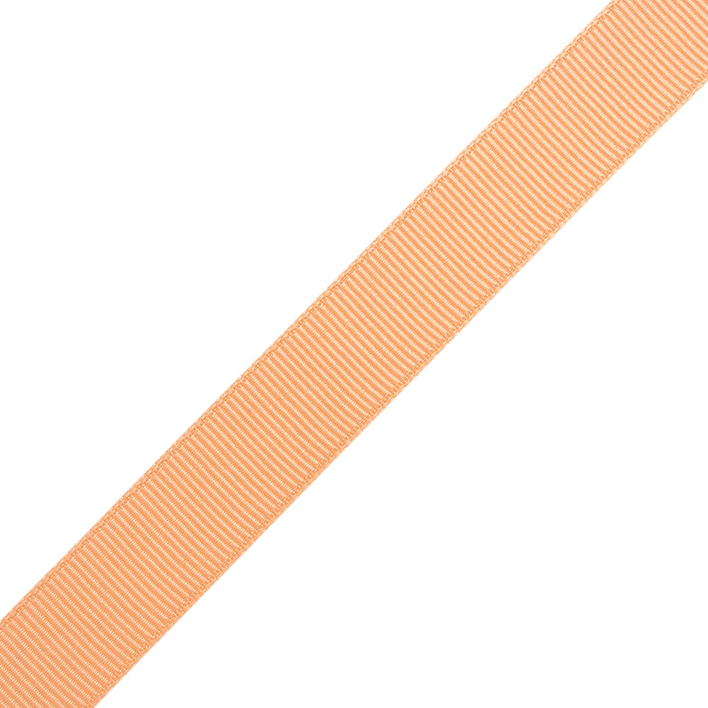 Grosgrain Ribbon - 15mm - Peach - Folded Grosgrain Ribbon - 15mm - Peach - Folded